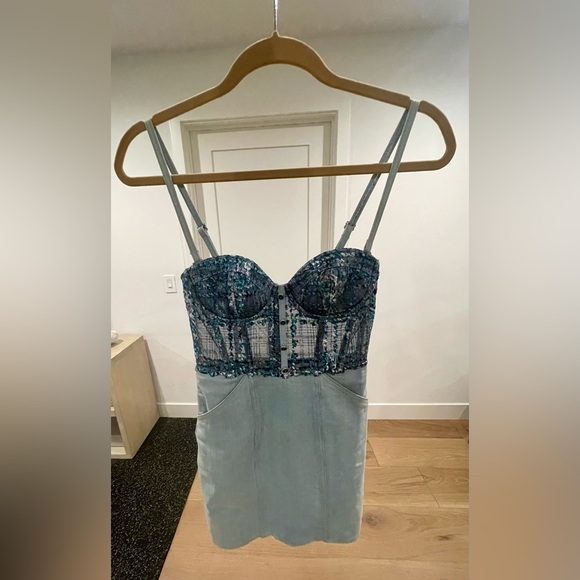 FLEUR DU MAL Gabrielle Embroidery Mini Dress - Picture 3 of 6